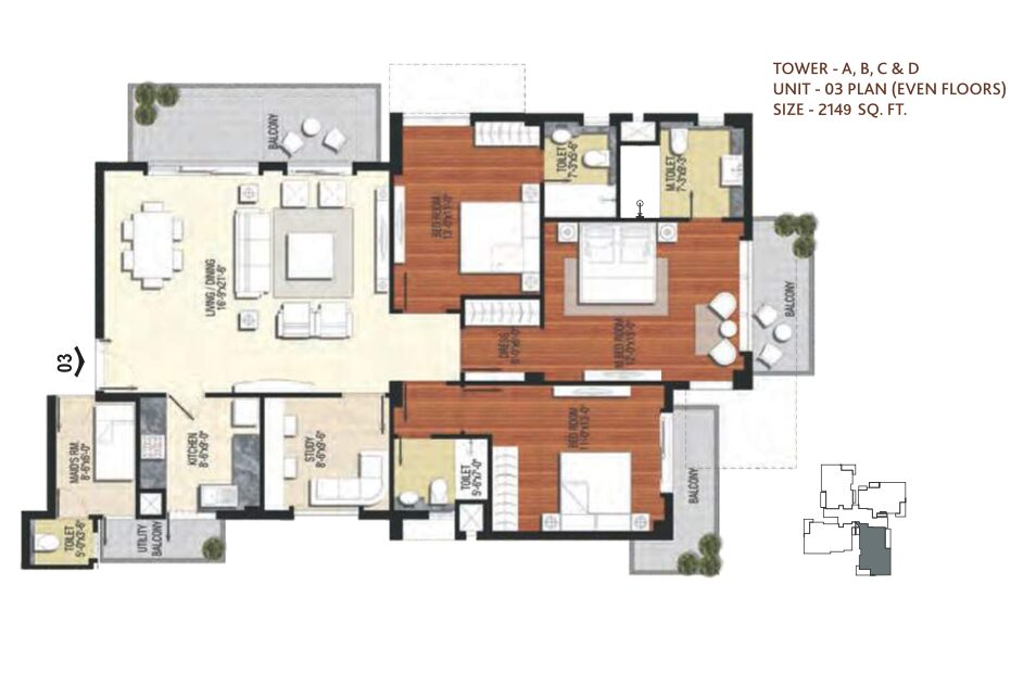 Conscient Heritage Max Floor Plan